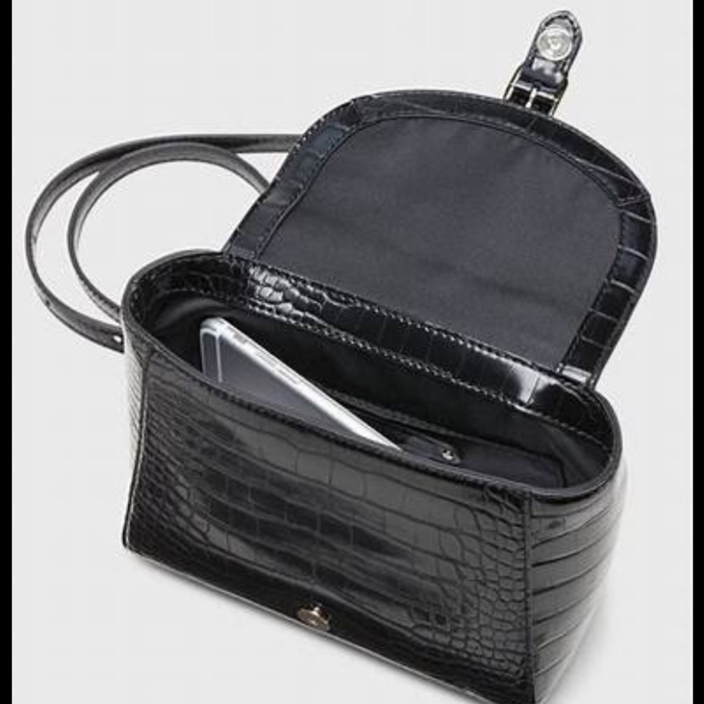 Host Pick! ❤️ Banana Republic Croc Top Handle Bag